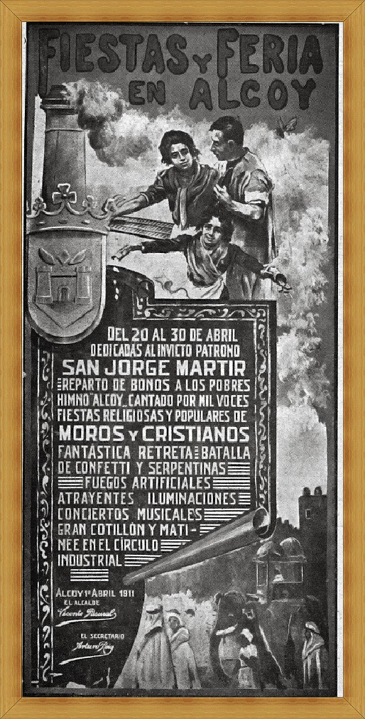 Fiestas de Moros y Cristianos en honor de San Jorge  
